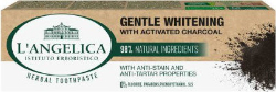 L'Angelica Herbal Toothpaste Οδοντόκρεμα με Άνθρακα για Φυσική Λεύκανση 75ml 101