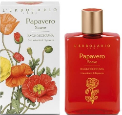 L'Erbolario Papavero Soave Shower Gel Αφρόλουτρο με Άρωμα Γλυκιά Παπαρούνα 250ml 317