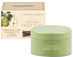L' Erbolario Legni Fruitati Body Cream Κρέμα Σώματος με Άρωμα Νέκταρ Αχλαδιού & Εκχύλισμα Ξύλου 250ml 300