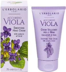 L'Erbolario Hand Cream Accordo Viola Κρέμα Χεριών με Άρωμα Βιολέτα 75ml 100