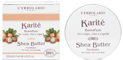L'Erbolario Shea Butter Pure Butter for Body Face and Hair Βούτυρο Αγνό Σώματος Προσώπου Μαλλιών για Θρέψη 120ml 150