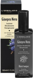 L'Erbolario Ginepro Nero Lozione Deodorante Αποσμητική Λοσιόν Ανδρική Άγριο Κυπαρίσσι 100ml 150