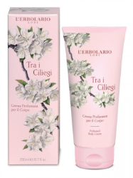 L'Erbolario Tra I Ciliegi Body Cream Κρέμα Σώματος Ενυδατική με Άρωμα Άνθη Κερασιάς 200ml 350