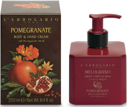 L'Erbolario Melograno Body & Hand Cream Pomegranate 250ml