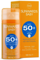 Synchroline Sunwards Baby Face & Body Cream SPF50+ 100ml