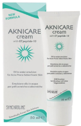 Synchroline Aknicare Face Cream Σμηγματορρυθμιστική & Ενυδατική Κρέμα Προσώπου 50ml  87