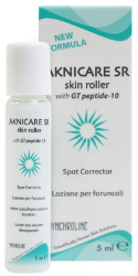 Synchroline Aknicare SR Skin Roller Λοσιόν Τοπικής Εφαρμογής για Άμεση Δράση κατά της Ακμής 5ml 574