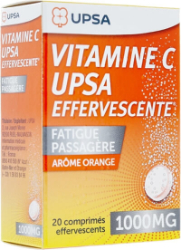 Upsavit C Vitamin C 1000mg Συμπλήρωμα Διατροφής Βιταμίνης C για Ενίσχυση του Ανοσοποιητικού 20eff.tabs 102