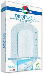 Master Aid Drop Med Gauze Patches Stickers 10,5x15cm 5τμχ