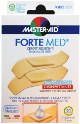 Health Plus Master Aid Forte Med Strips 20τμχ