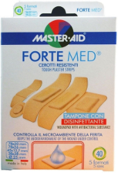 Health Plus Master Aid Forte Med Strips 40τμχ