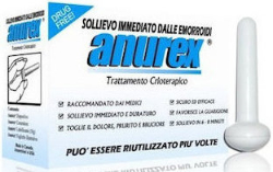 Anurex Επαναχρησιμοποιούμενο Υπόθετο Κρυοθεραπείας Αιμορροΐδων 1τμχ 55