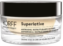 Korff Superlative Anti Wrinkle Cream Restructuring Nourishing SPF15 Κρέμα Αναδόμησης Αναγέννησης & Θρέψης 50ml 89