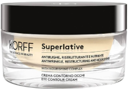 Korff Superlative Antiwrinkle Eye Contour Cream Restructuring & Nourishing Κρέμα Ματιών Αντιρυτιδική 15ml 30