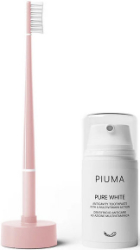 Piuma Smile Box με Echinacea Brush Soft Οδοντόβουρτσα (Baby Pink), Pure White Οδοντόκρεμα 75ml & Βάση-ημερολόγιο 140