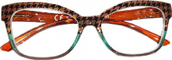 Zippo Reading Glasses 31ZPR78200 +2.00 Brown Turquoise 1τμχ