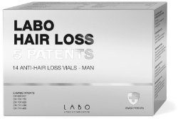 Labo Anti Hair Loss 5 Patents Man Αγωγή Κατά Της Τριχόπτωσης Για Άνδρες 14x3.5ml 150