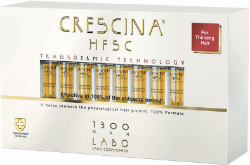 Labo Crescina HFSC 100% 1300 Man Αμπούλες Μαλλιών κατά της Τριχόπτωσης για Άνδρες 20x3.5ml	 100