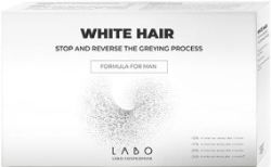 Labo White Hair Treatment Man Αγωγή για την Αντιμετώπιση των Λευκών Τριχών για Άνδρες 20x3.5ml 110