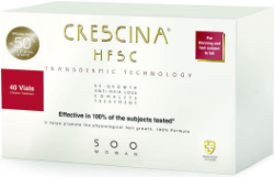 Labo Crescina Transdermic HFSC Woman 500 Αμπούλες Μαλλιών κατά της Γυναικείας Τριχόπτωσης 40x3.5ml 155
