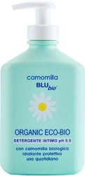 Camomilla Blu Intimate Wash Organic Eco-Bio Βιολογική Λοσιόν Καθαρισμού για την Ευαίσθητη Περιοχή pH5.5, 300ml 366