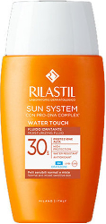 Rilastil Sun System Water Touch Moisturizing Fluid Λεπτόρρευστο Ενυδατικό Αντηλιακό Προσώπου SPF30, 50ml 155