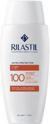 Rilastil Ultra 100-Protector Moisturizing Fluid SPF50 Προστατευτικό Γαλάκτωμα Προσώπου/Σώματος Για Ευαίσθητες Επιδερμίδες 50ml 99