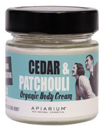 Apiarium Cedar & Patchouli Organic Body Cream 200ml