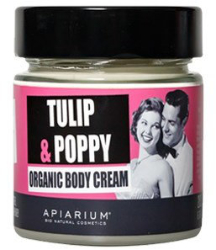 Apiarium Tulip & Poppy Organic Body Cream 200ml