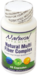 Natural Vitamins Natural Multi Fiber Complex 45caps