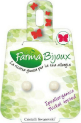 Farma Bijoux Υποαλλεργικά Σκουλαρίκια Πέρλες 6mm