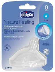 Chicco Natural Feeling 0m+ Slow 1τμχ