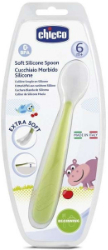 Chicco Soft Silicone Spoon 6m+ 1τμχ