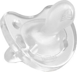 Chicco Physio Soft All Silicone Soother 6-16m+ White 1τμχ