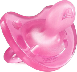 Chicco Physio Soft Silicone Soother 0-6m+ Pink 1τμχ