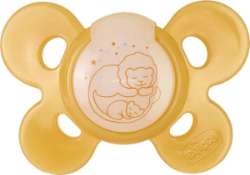 Chicco Physio Comfort Silicone Soother 12m+ Night 1τμχ