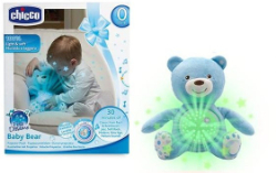 Chicco First Dreams Baby Bear Projector Plush 0m+ Blue 1τμχ
