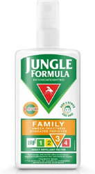 Jungle Formula Family Spray Αντικουνουπικό Σπρέι για Άμεση & Μακράς Διαρκείας Προστασία, Κατάλληλο για Παιδιά από 1 Έτους 100ml 115