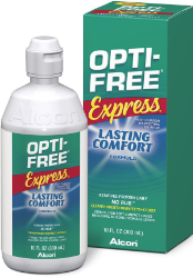 Alcon Opti Free Express Διάλυμα Απολύμανσης Φακών Επαφής Πολλαπλών Χρήσεων 355ml 430