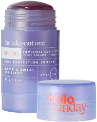 Hello Sunday The Take-Out One Invisible Sun Stick SPF30 Αντηλιακό Stick Προσώπου Σώματος 30gr 80