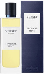 Verset Tropical Mint Eau De Parfum Ανδρικό Άρωμα με Νότες Μέντας, Λάιμ, Αρωματικών Βοτάνων, Μόσχου & Βερβένας 50ml 100