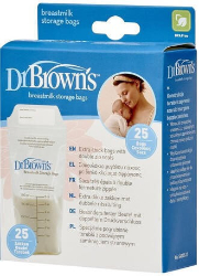 Dr. Brown's Breastmilk Storage Bags 25x180ml
