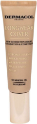 Dermacol Longwear Cover Foundation & Concealer Waterproof Matte Finish 03 Beige Make up Διορθωτικό με Ματ Τελείωμα 30ml 60