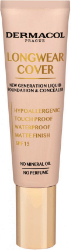 Dermacol Longwear Cover Foundation & Concealer Waterproof Matte Finish 04 Sand Make up Διορθωτικό με Ματ Τελείωμα 30ml 51