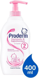 Proderm Shampoo & Showergel No2 1-3years 400ml
