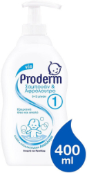 Proderm Shampoo & Showergel  No1 0-12m 400ml