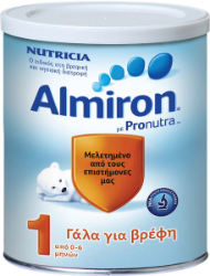 Nutricia Almiron 1 Σκόνη Γάλα 1ης Βρεφικής Ηλικίας 400gr