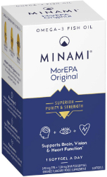 Minami MorEPA Smart Fats Omega-3 60softgels