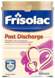 Frisolac Post Discharge Βρεφικό Γάλα Ειδικής Διατροφής Για Πρόωρα & Ελλιποβαρή Βρέφη 0m+ 400gr 550