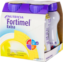 Nutricia Fortimel Extra Υπερπρωτεϊνικό Ρόφημα Με Γεύση Βανίλια 4X200ml 1170